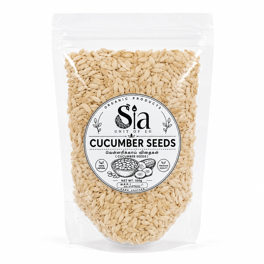 SIA Cucumber Seeds [For Children Above 3 Years & Adults] Premium Nutrient-Rich Seeds