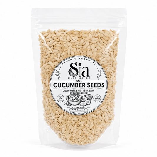 SIA Cucumber Seeds [For Children Above 3 Years & Adults] Premium Nutrient-Rich Seeds