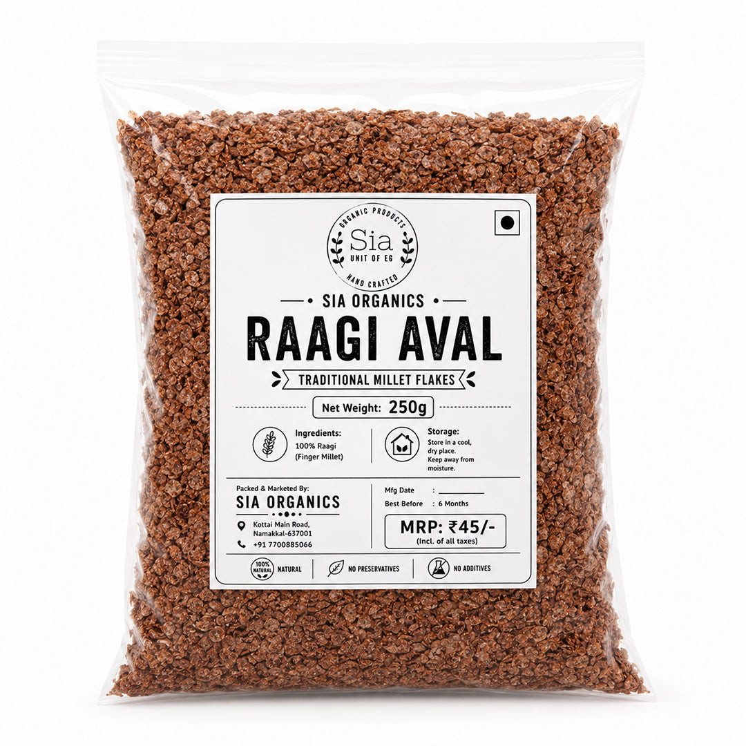 SIA Raagi Aval [250g] Traditional Finger Millet Flakes