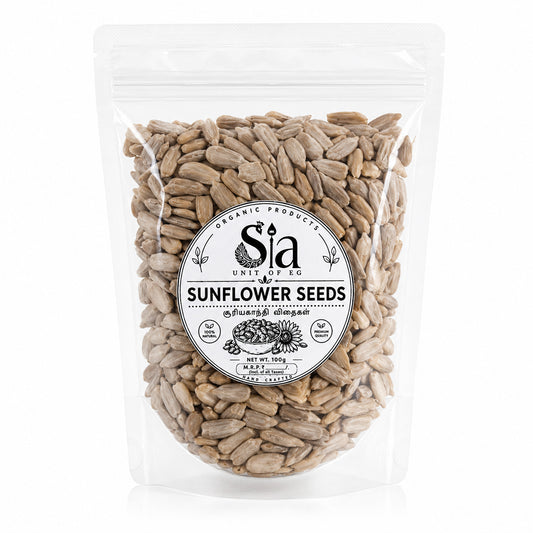 SIA Sunflower Seeds [For Children Above 3 Years & Adults] Premium Nutrient-Rich Seeds