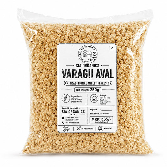 SIA Varagu Aval [250g] Traditional Kodo Millet Flakes