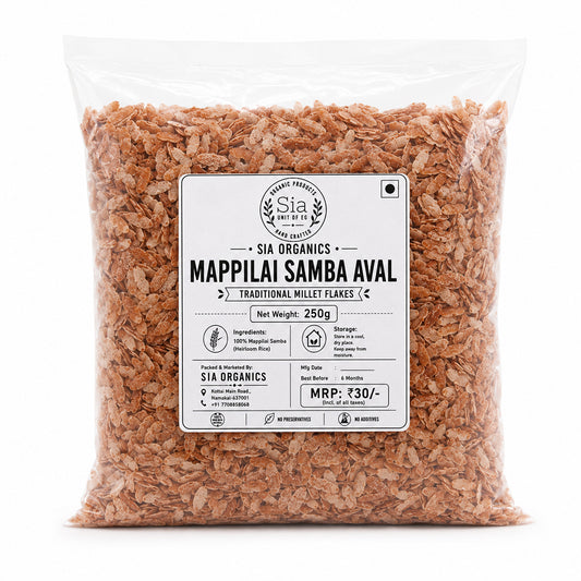 SIA Mappillai Samba Aval [250g] Traditional Mappillai Samba Rice Flakes